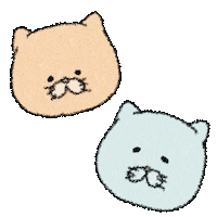 kiramuraryo cat kawaii かわいい 猫 Sticker