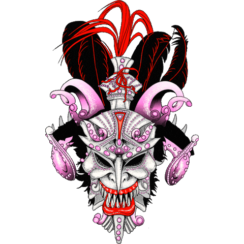 Art Mask Sticker by Wieden+Kennedy Design