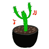 Dance Plant Sticker