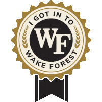 Wake Forest Sticker by Wake Forest University