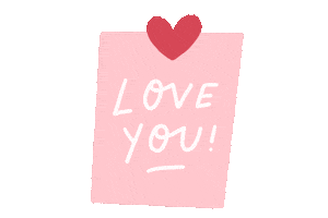 Adore I Love You Sticker