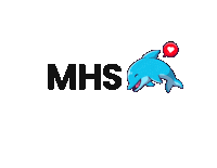 MHSMightyDolphins marianashighschool marianas high school mhsdolphins mhs dolphins Sticker