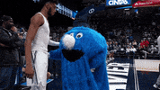 College Basketball Hug GIF by Xavier Men's Basketball