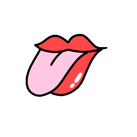 Lips Tongue Out Sticker by Sophie Rose Brampton