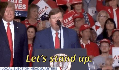 giphyupload giphynewsuspolitics mississippi election day 2019 tate reeves GIF