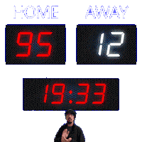 12 Away Sticker