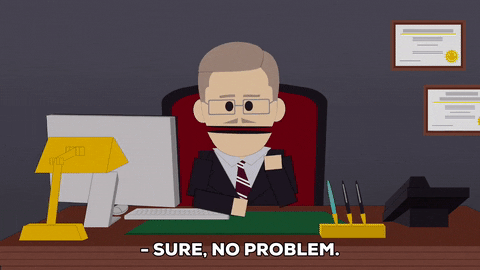 canadian desk GIF by South Park 