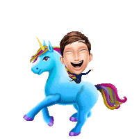 Unicorn Geoffgodwin Sticker by Genies