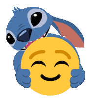 Happy Lilo And Stitch Sticker by Walt Disney Studios