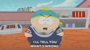 angry eric cartman GIF by South Park 