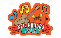 Guitar Notes Sticker by City of Kitchener