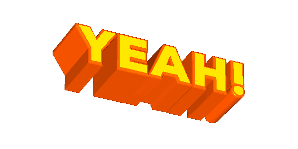 Yeah Sticker