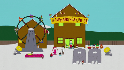 birthday party juggling GIF by South Park 