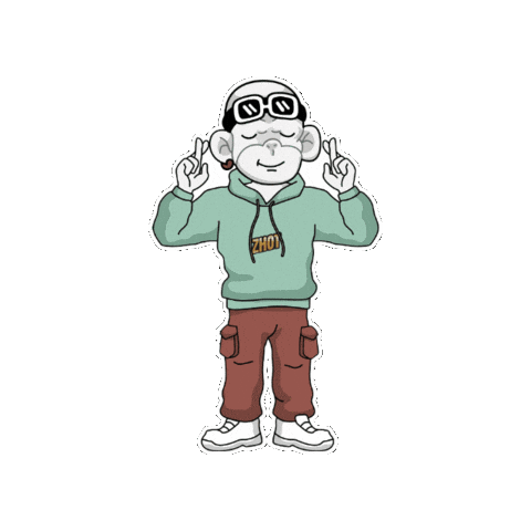 Relaxed Stay Cool Sticker by Zhot Shop