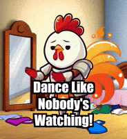 Dance Like Nobodys Watching GIF by Zorooster