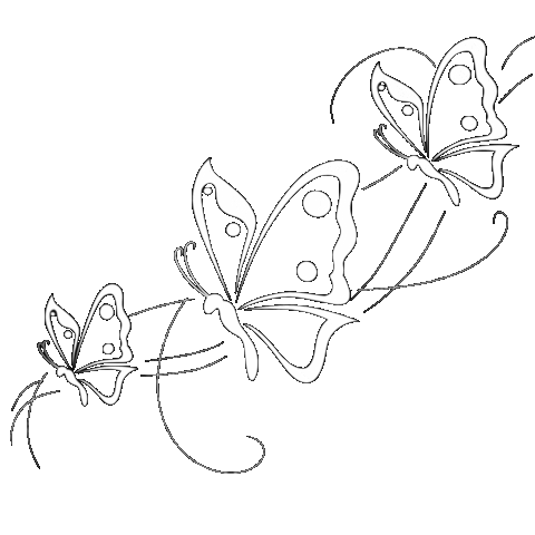 Sticker Butterfly Sticker