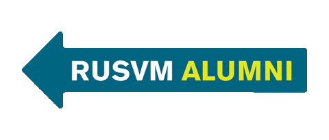 Rossie Sticker by Ross University School of Veterinary Medicine