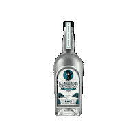 elbandidoyankee tequila blanco yankee tequila bottle Sticker