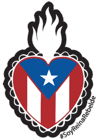 Puerto Rico Queen Sticker by Reina Rebelde