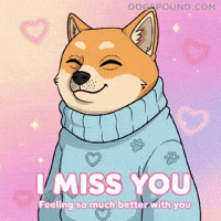 Miss You Love GIF by Doge Pound