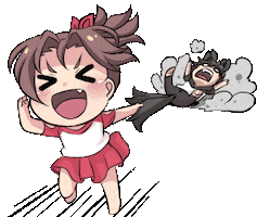 Lets Go Running Sticker by Jin