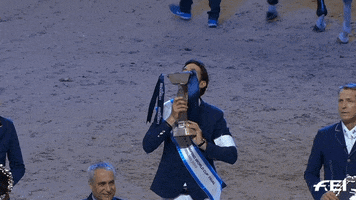 FEI_Global happy sport smile kiss GIF