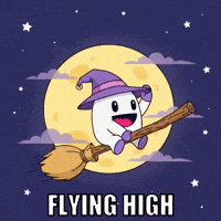 Flying Trick Or Treat GIF by Magic Eden