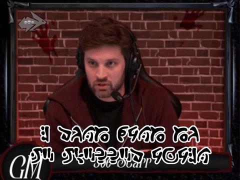 scared d&d GIF by Hyper RPG