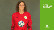 almuth schult elevator GIF by VfL Wolfsburg