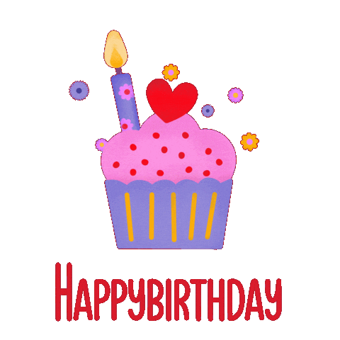 Happy Birthday Fun Sticker by bymartioska