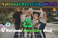 bigfundraisingideas help week 2019 trash GIF