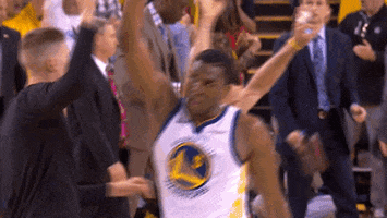 Celebrate Golden State Warriors GIF by NBA