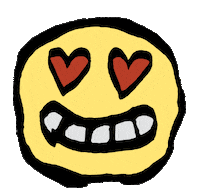 Heart Eyes Love Sticker