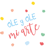 MONAMIDESIGN arte dots ole monami Sticker