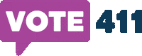 Vote Lwv Sticker by League of Women Voters of Montgomery County