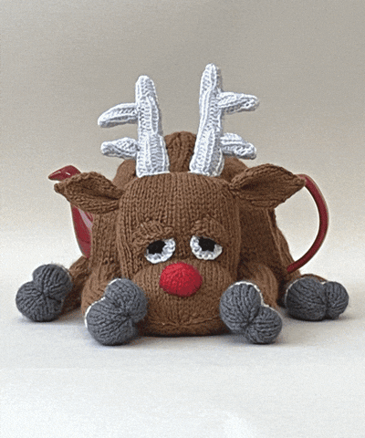 Merry Christmas Reindeer GIF by TeaCosyFolk