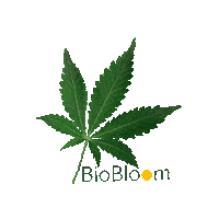 BioBloom organic bio cbd hemp Sticker