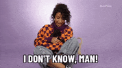I Dont Know Liza Koshy GIF by BuzzFeed