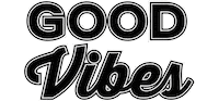 Good Vibes Sticker by Elizabeth Sutton Collection