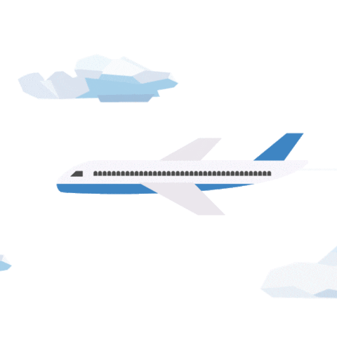 NFINITY8Dubai giphyupload ai fly clouds Sticker