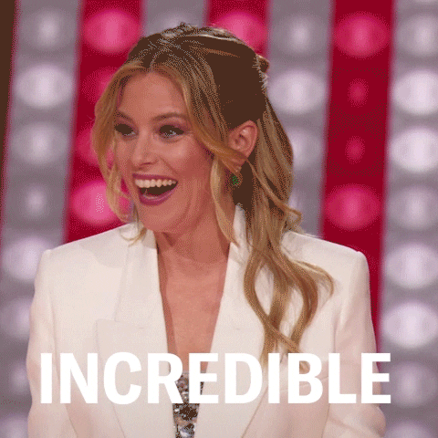 Happy Elizabeth Banks GIF by ABC Network