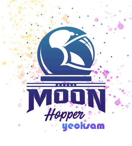 Moon Sticker by f45gangnam