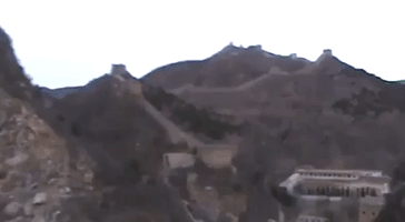 Zip Line by the Great Wall of China