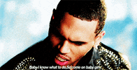 chris brown girl GIF