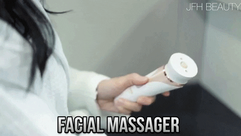 jfhbeauty giphygifmaker facial epilator facial massager GIF