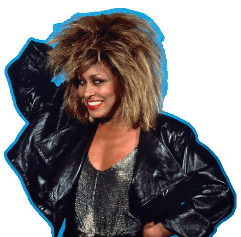 Tina Turner Star Sticker by Rhino Records