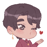 In Love Kisses Sticker