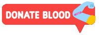 GiveBloodNHS hero blood donation blood donor giveblood Sticker