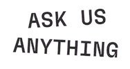 Qa Ask Us Sticker by Freerider Co
