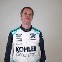 rfkracing nascar off brush brad keselowski GIF